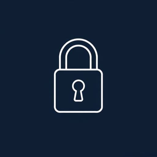 Padlock icon symbolizing data security